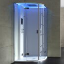 EAGO AWT LD210F15 Dampfdusche 90x90cm mit 3 kW...