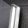 HSK Favorit Nova Eckeinstieg pendelbar, 4-teilig 80x80 cm Silber Matt (Alu)