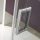 HSK Favorit Nova Eckeinstieg pendelbar, 4-teilig 80x80 cm Silber Matt (Alu)