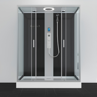 BADSANITAER NOBI - Komplettdusche 90x160x215cm