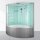 Grande Home WS111 - Dampfdusche mit Whirlpool 150x150 cm