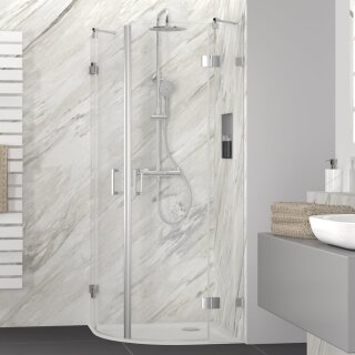 HSK Aperto Pur Runddusche pendelbar, 4-teilig