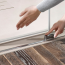 HSK Atelier Plan Schiebetür, 2-teilig mit Seitenwand