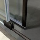HSK Atelier Plan Schiebetür, 2-teilig mit Seitenwand