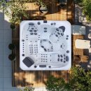 Outdoor Whirlpool - BARCELONA (223x223x94cm)