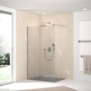 HSK RenoDeco Hochglanz-Oberfläche, Marmor Carrara-Beige