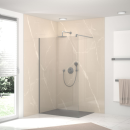 HSK RenoDeco Hochglanz-Oberfläche, Marmor Carrara-Beige