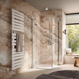 HSK Renodeco Aluverbund Wandverkleidung 100x255cm - Perlmatt