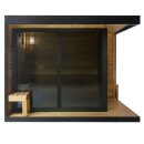NORA XL Außensauna für 4-5 Personen 280x220x220 cm