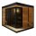 NORA XL Außensauna für 4-5 Personen 280x220x220 cm