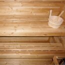 NORA L Außensauna für 4-5 Personen 220x220x220 cm