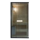 FALUN S Sauna für 1 Person 100x120x200 cm
