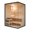 FALUN L Sauna für 2-3 Personen 150x120x200 cm