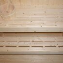 FALUN XL Sauna für 2-3 Personen 150x150x200 cm