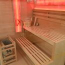 LUXOR 2 Sauna für 3 Personen 150x140x190 cm