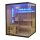 LUXOR 2 Sauna für 3 Personen 150x140x190 cm