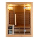 RIGA Sauna für 3 Personen 150x120x190 cm