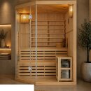TALLINN Sauna für 3 Personen 150x150x200 cm