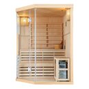 TALLINN Sauna für 3 Personen 150x150x200 cm