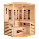 DELUXE Infrarotkabine für 3-4 Personen 150x150x200 cm