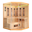 DELUXE Infrarotkabine für 3-4 Personen 150x150x200 cm