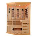 DELUXE Infrarotkabine für 3-4 Personen 150x150x200 cm