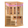 DELUXE Infrarotkabine für 3-4 Personen 150x150x200 cm