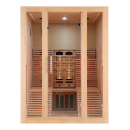 OSLO Infrarotkabine für 2 Personen 150x150x200 cm