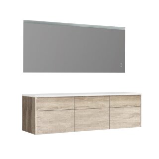 StoneArt Set Venice VE-1800pro Eiche hell 180x52