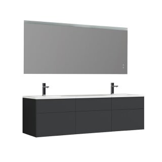StoneArt Set Venice VE-1800-II dunkelgrau 180x52