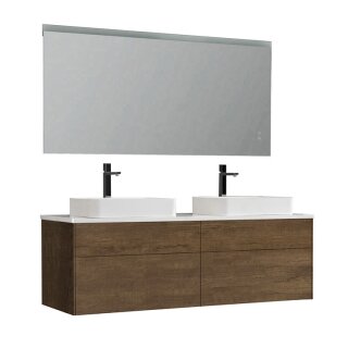 StoneArt Set Venice VE-1600pro-5 Eiche dunkel 160x52
