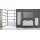StoneArt Set Venice VE-1200pro-2 dunkelgrau 120x52