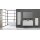 StoneArt Set Venice VE-1200pro-1 dunkelgrau 120x52