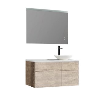 StoneArt Set Venice VE-1010pro-4 Eiche hell 100x52 rechts