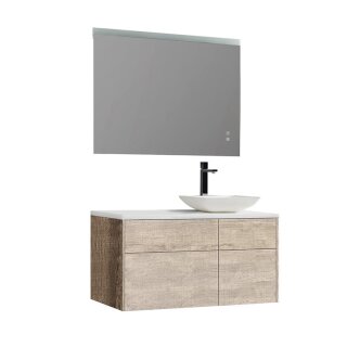 StoneArt Set Venice VE-1010pro-2 Eiche hell 100x52 rechts