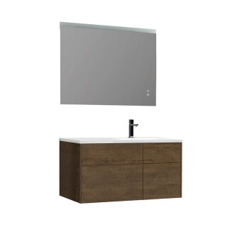 StoneArt Set Venice VE-1010-II Eiche dunkel 100x52 rechts