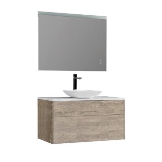 StoneArt Set Venice VE-1000pro-2 Eiche hell 100x52