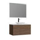 StoneArt Set Venice VE-1000pro-2 Eiche dunkel 100x52