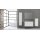 StoneArt Set Venice VE-1000pro Eiche hell 100x52
