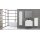 StoneArt Set Venice VE-0800pro-5 Eiche hell 80x52
