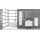 StoneArt Set Venice VE-0800pro-2 Eiche hell 80x52