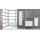 StoneArt Set Venice VE-0800-II Eiche dunkel 80x52