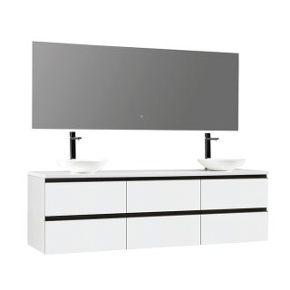 StoneArt Set Monte Carlo MC-1800pro-4 weiß 180x52