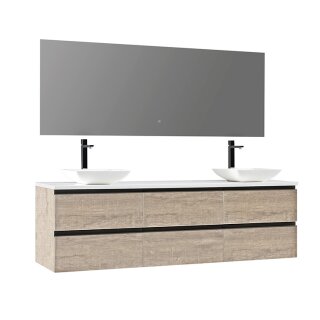 StoneArt Set Monte Carlo MC-1800pro-2 eiche hell 180x52