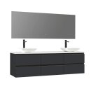 StoneArt Set Monte Carlo MC-1800pro-2 dunkelgrau 180x52