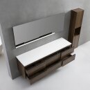 StoneArt Set Monte Carlo MC-1800pro eiche dunkel 180x52
