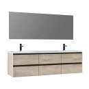 StoneArt Set Monte Carlo MC-1800 eiche hell 180x52