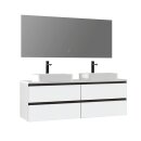 StoneArt Set Monte Carlo MC-1600pro-5 weiß 160x52