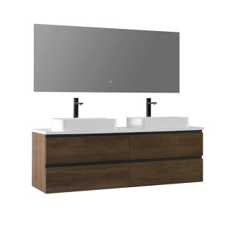StoneArt Set Monte Carlo MC-1600pro-5 eiche dunkel 160x52