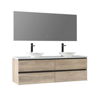 StoneArt Set Monte Carlo MC-1600pro-4 eiche hell 160x52